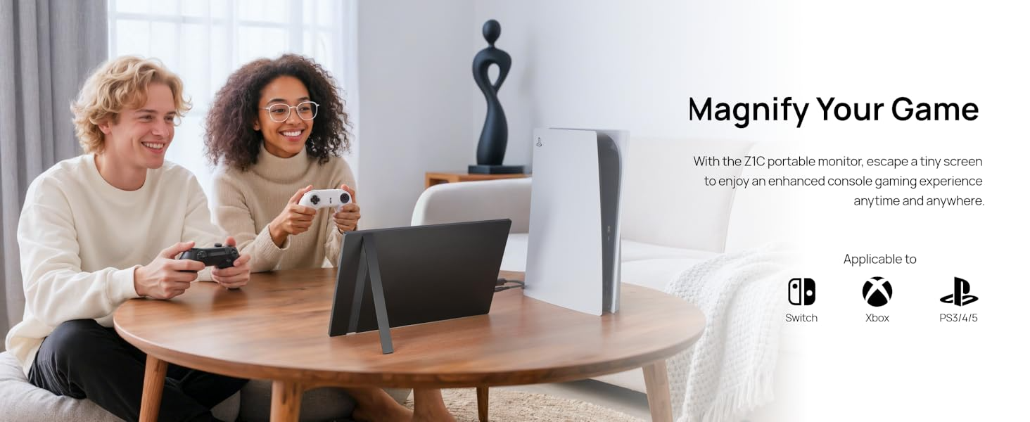 Z1C 16.1" 100% sRGB Kickstand Portable Monitor