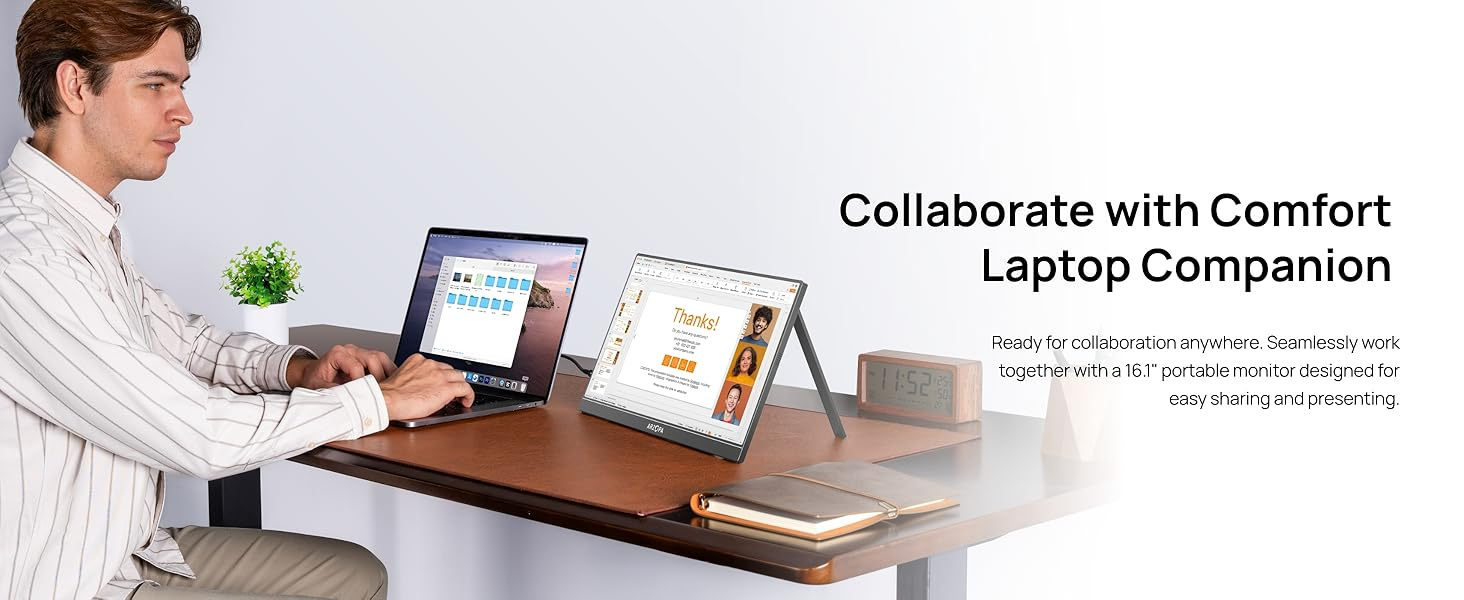 Z1C 16.1&amp;#34; 100% sRGB Kickstand Portable Monitor