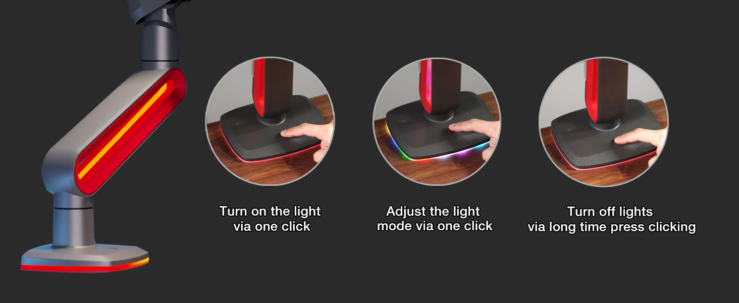 Gaming Monitor Arm Monitor Mount Heavy Duty Monitor Stand