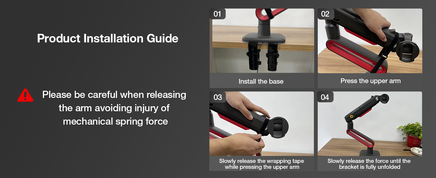Monitor Mount Installation