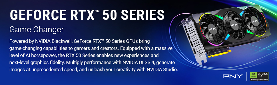 PNY GeForce RTX 5070 EPIC-X ARGB Overclocked Triple Fan GPU