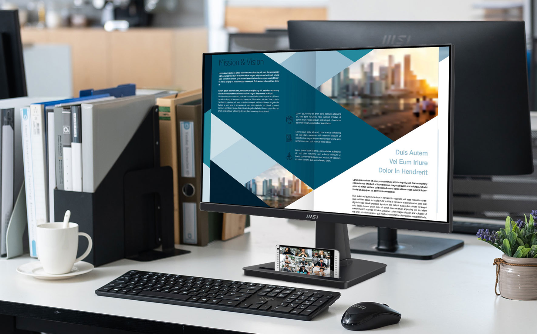PRO MP225V | Professional Business Monitor for Work and Home | MSI
