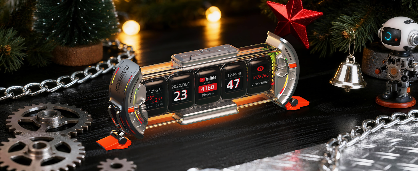 divoom times gate-Christmas decor