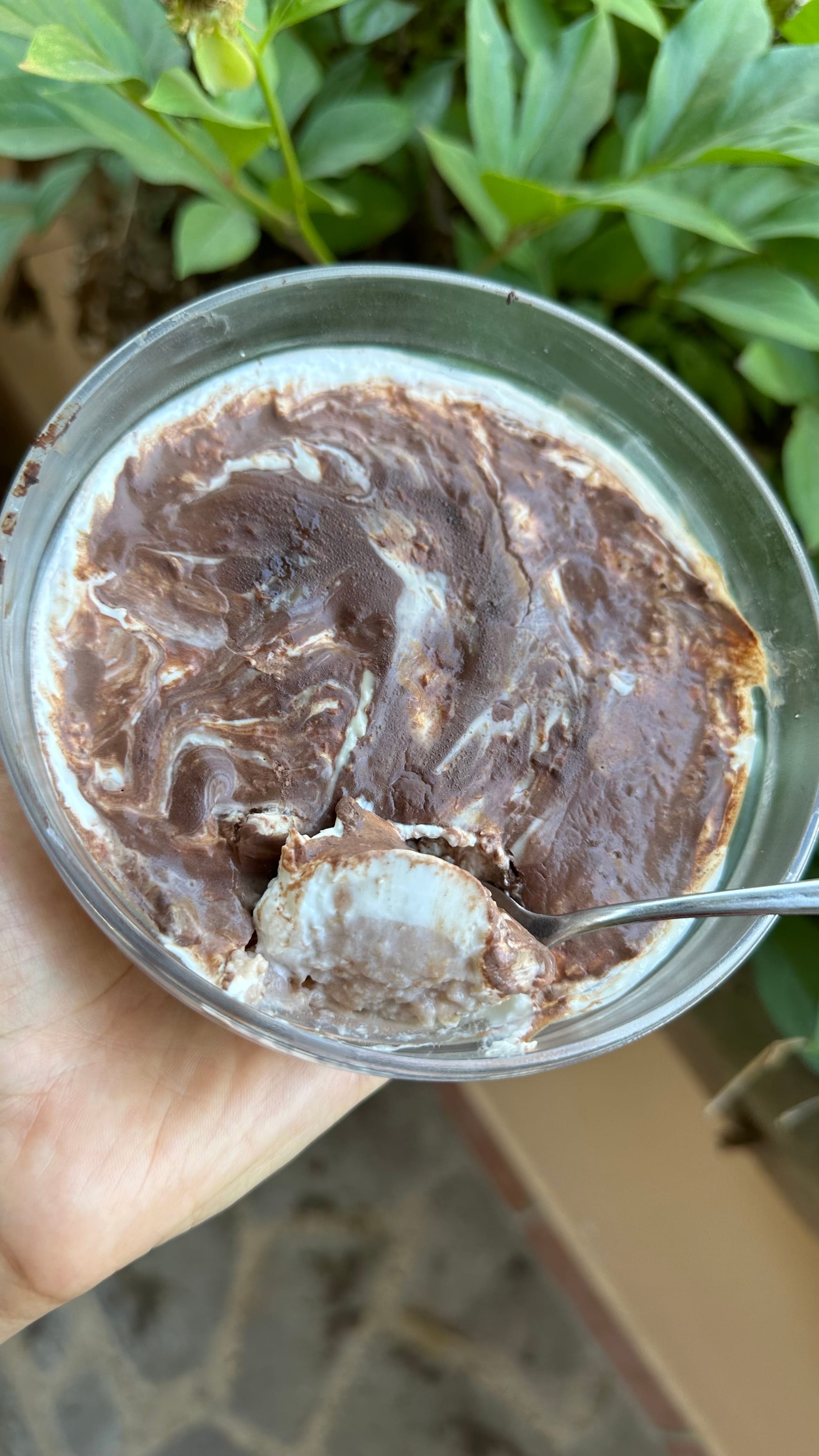 Porridge cioccolato e cocco