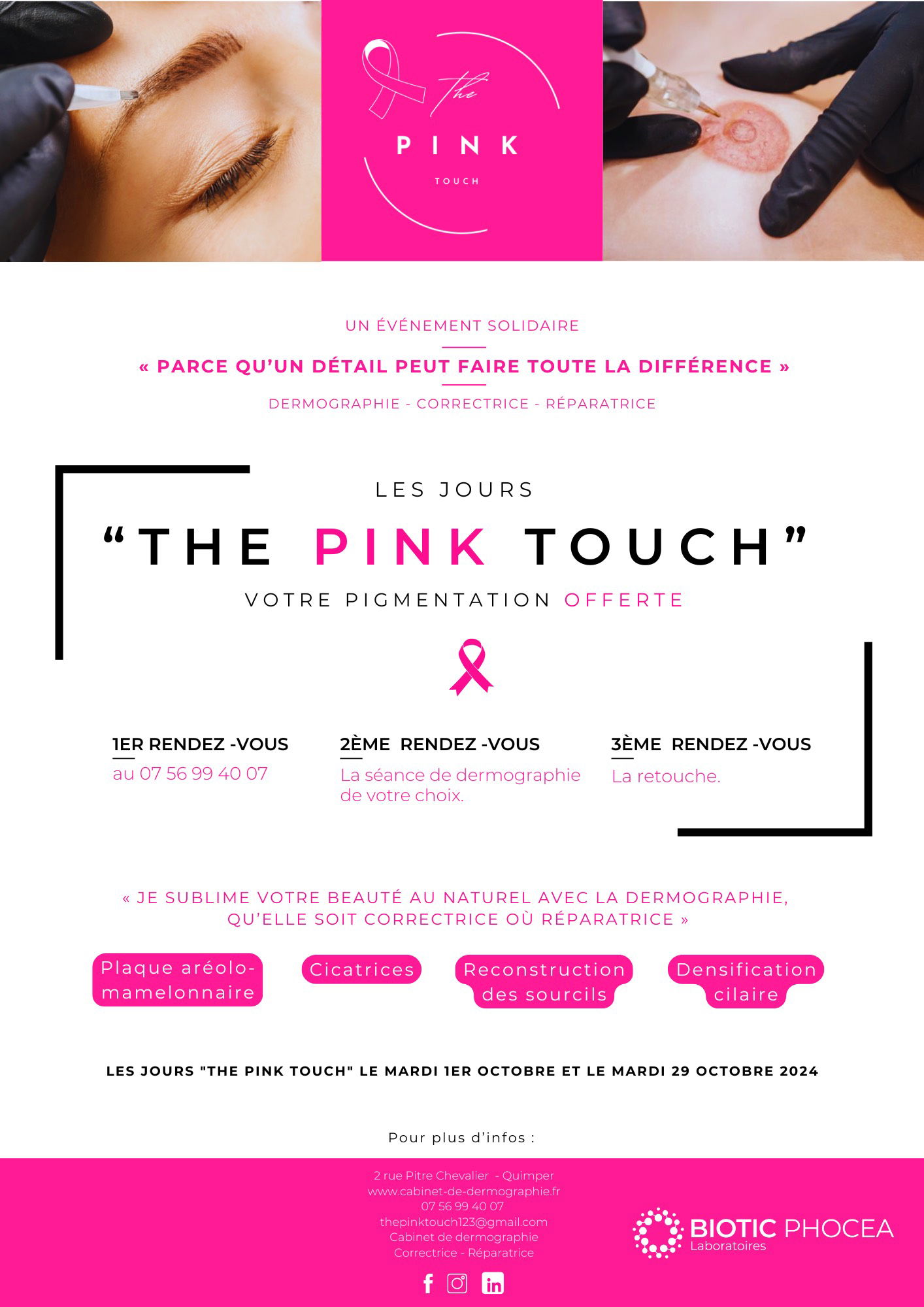 QUIMPER LE 1ER ET 29 OCTOBRE 2024