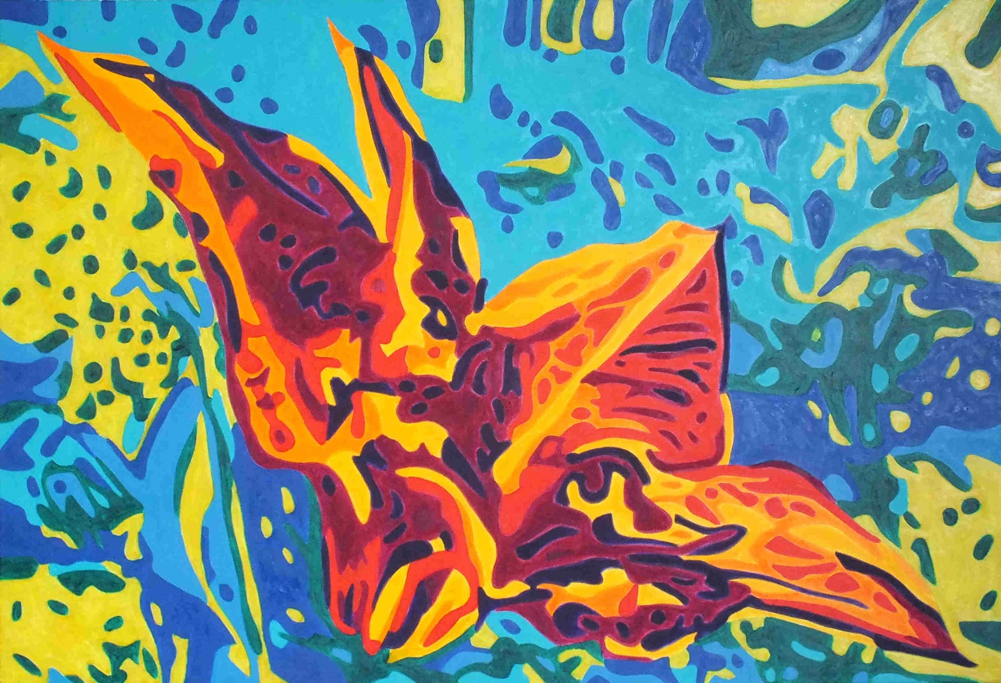 1486 - Janvier 2026 "Fleur de courgette n°2, pour que la première se sente moins seule"