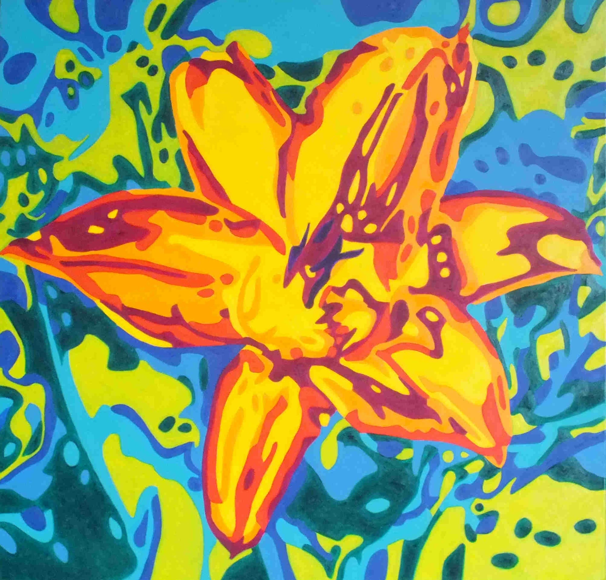 1487 - Février 2026 - Hémérocalle jaune"