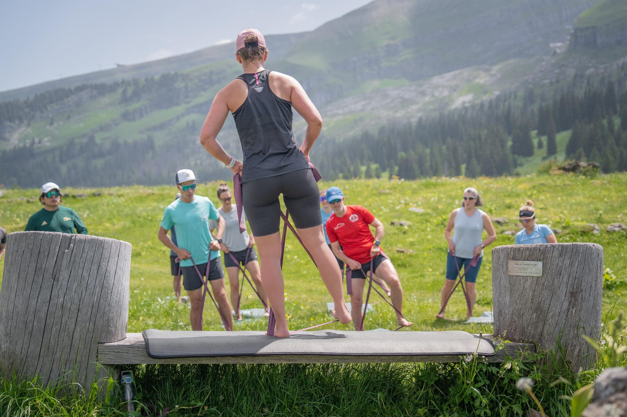 Pilates Gruppenevent Outdoor Toggenburg