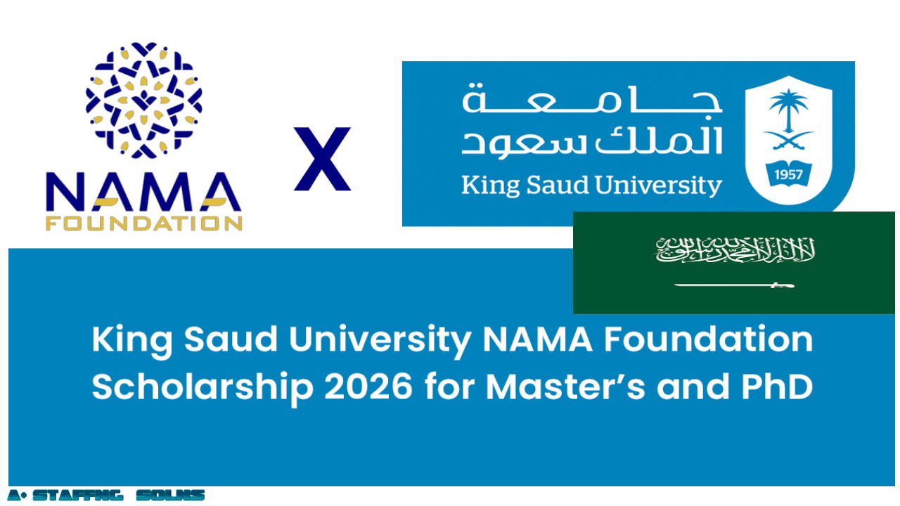 KSU & NAMA Postgraduate Scholarship 2026
