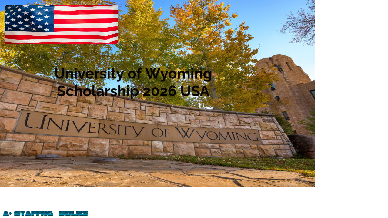 University of Wyoming Scholarship 2026 USA