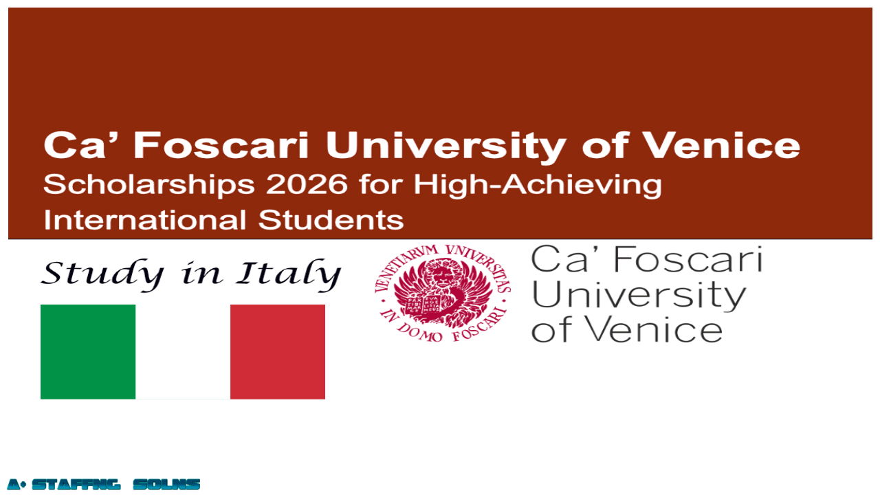 Ca’ Foscari Scholarships for International Students