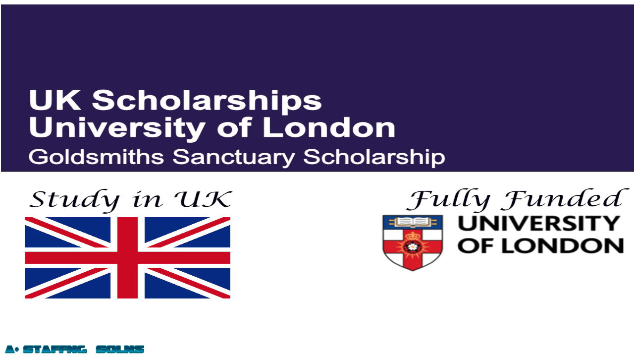 Goldsmiths Sanctuary Scholarship 2026 UK