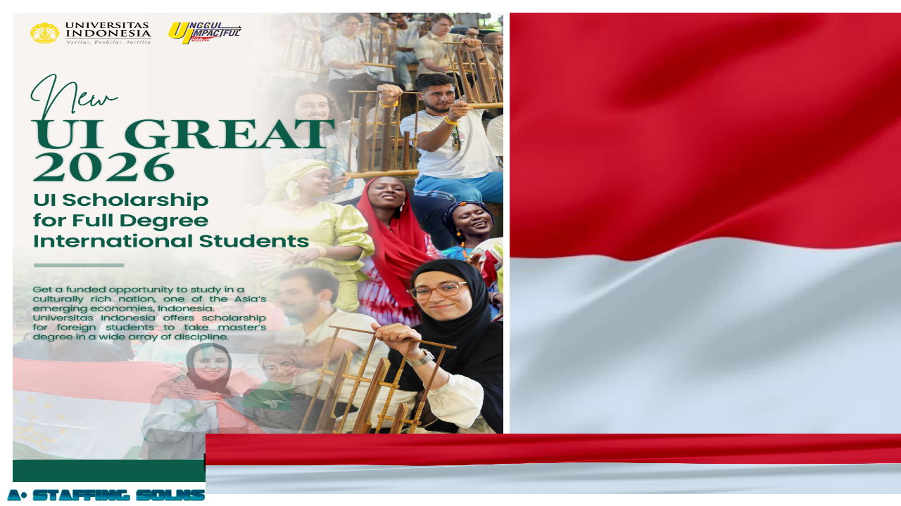 UI GREAT Scholarship 2026 Indonesia Masters