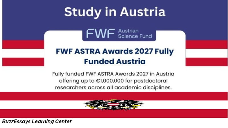 FWF ASTRA Awards 2027 in Austria Fully Funded