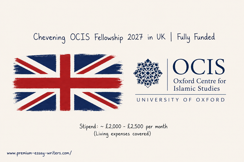 Chevening OCIS Fellowship 2027 UK | Fully Funded Research Opportunity