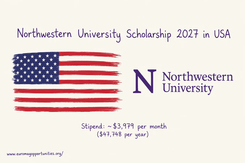 Northwestern University Scholarship 2027 USA | Fully Funded for International Students