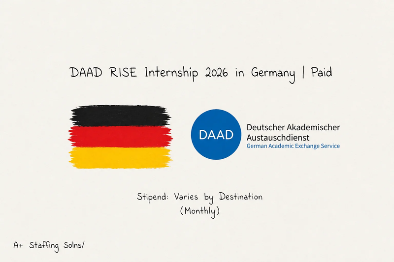 DAAD RISE Internship 2026 in Germany | Paid Research Internship Abroad 2027