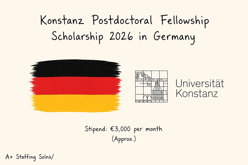 Konstanz Postdoctoral Fellowship 2026 in Germany (Check Eligibility)