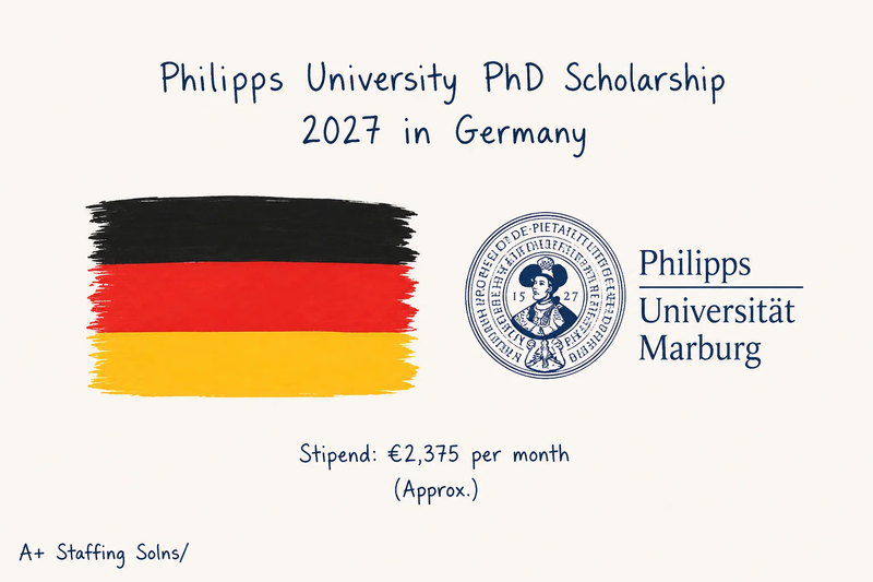 Philipps University PhD Scholarship 2027 in Germany (Apply Now)