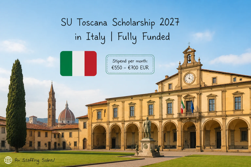 DSU Toscana Scholarship 2027 in Italy | Fully Funded Scholarship & Benefits