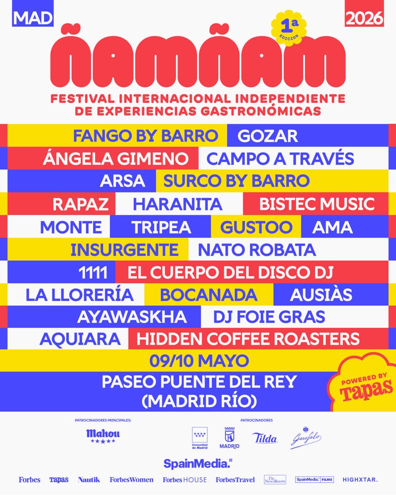 10 MAYO - ÑAM ÑAM FESTIVAL EN MADRID
