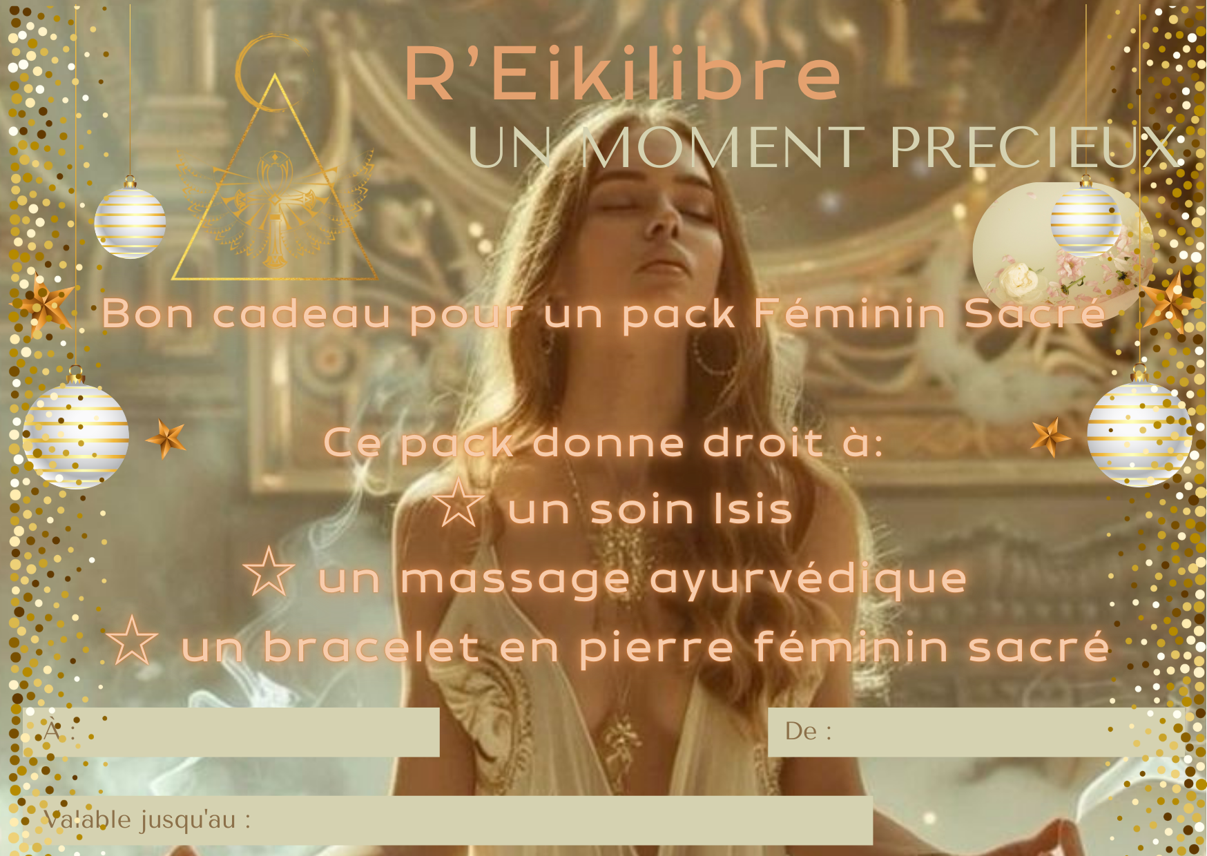 Le pack Féminin Sacré