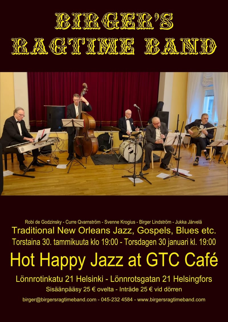 HOT HAPPY JAZZ AT GTC - CAFÉ