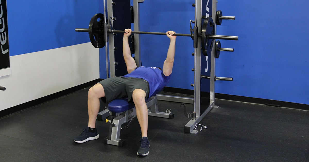 Smith Machine Bench Press