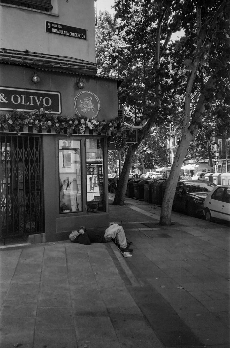 Shot with Ilford HP5 Plus 400 35mm