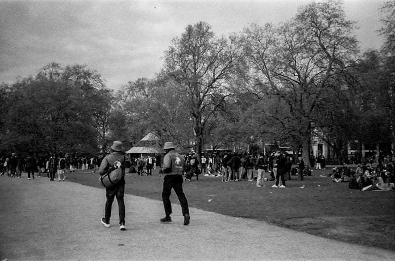 Shot with Ilford HP5 Plus 400 35mm