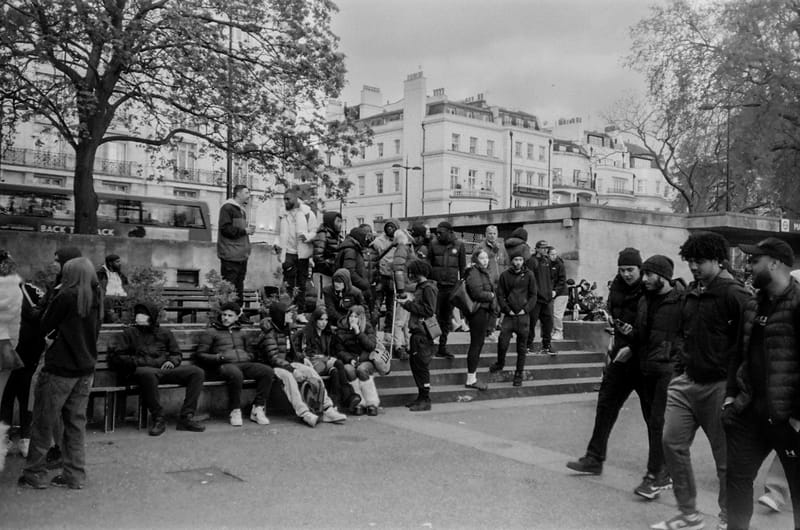 Shot with Ilford HP5 Plus 400 35mm