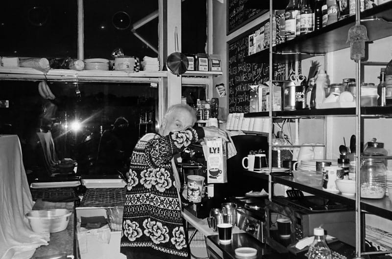 Shot with Ilford HP5 Black and White Plus 400 (35mm)