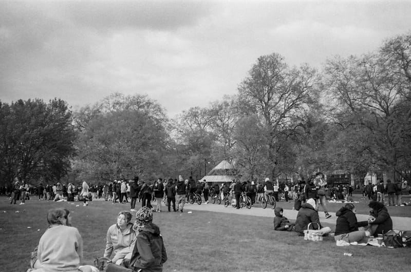 Shot with Ilford HP5 Plus 400 35mm