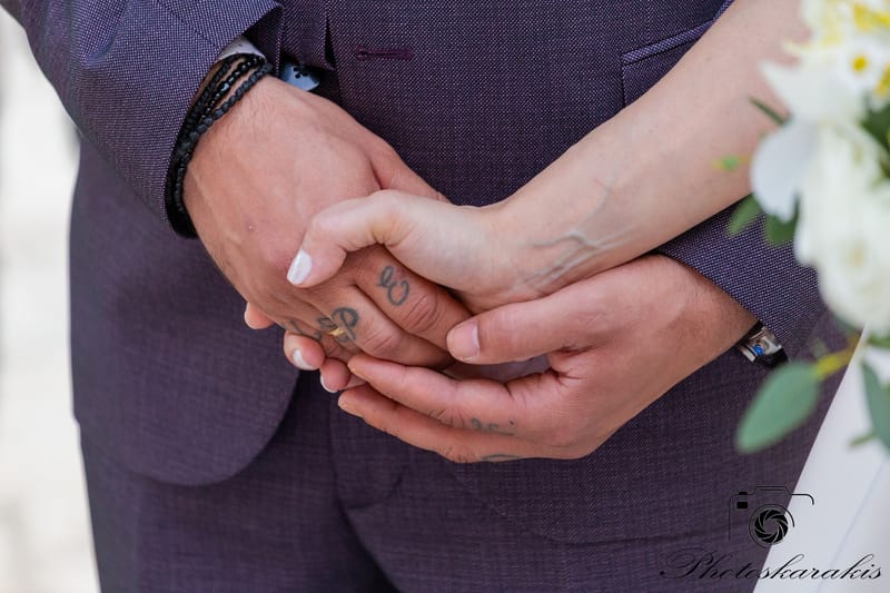 Γαμος Δημήτρη Καλλιόπη