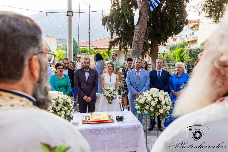 Γαμος Δημήτρη Καλλιόπη