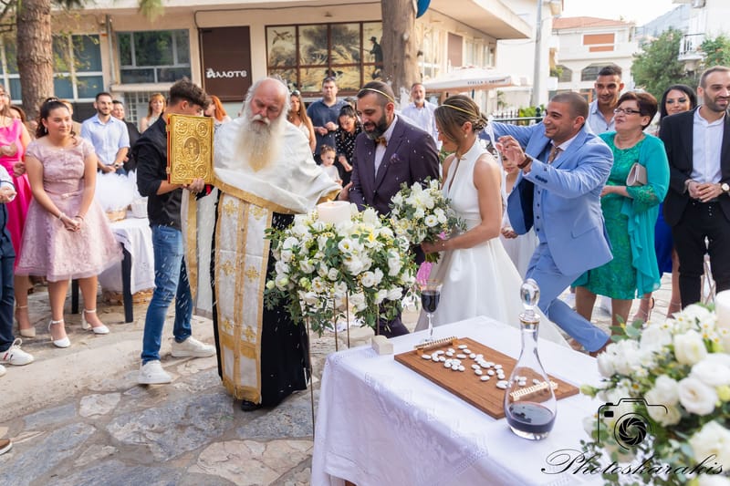 Γαμος Δημήτρη Καλλιόπη