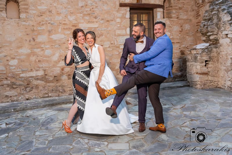 Γαμος Δημήτρη Καλλιόπη