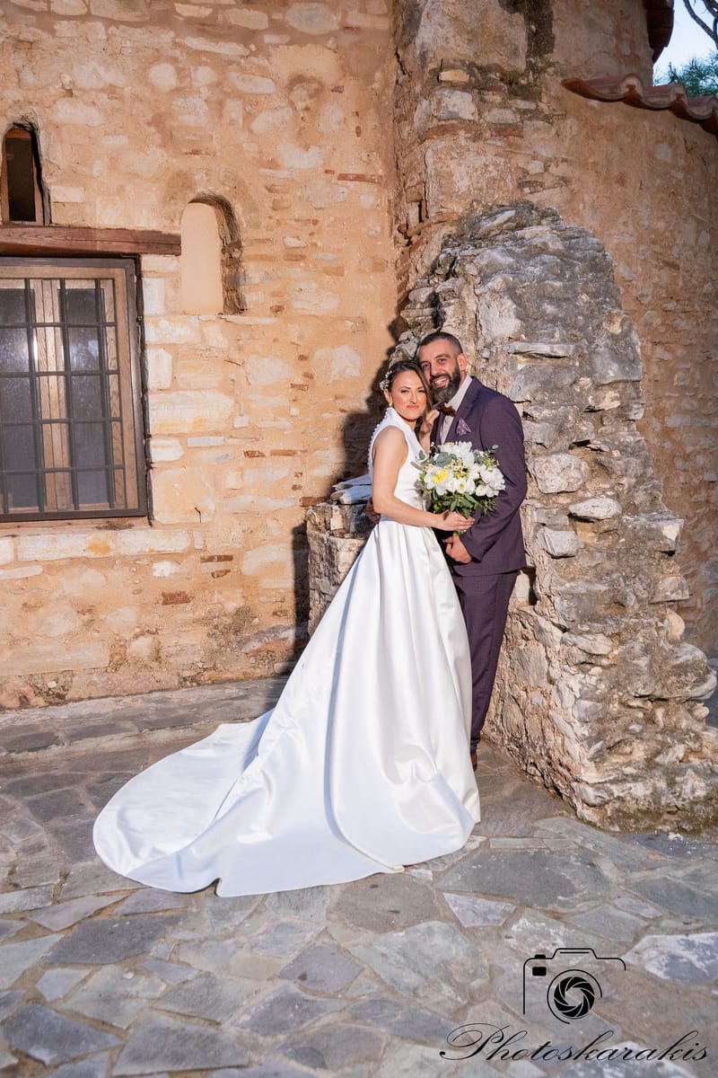 Γαμος Δημήτρη Καλλιόπη