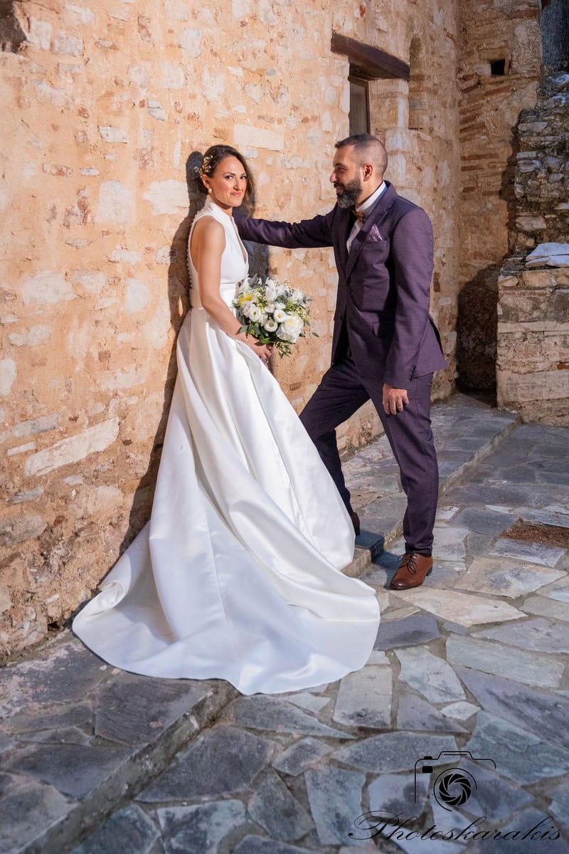 Γαμος Δημήτρη Καλλιόπη