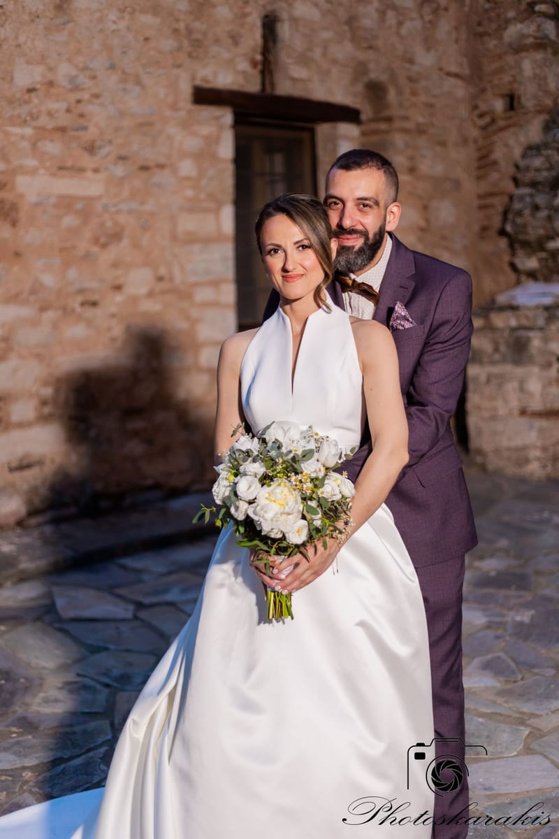 Γαμος Δημήτρη Καλλιόπη