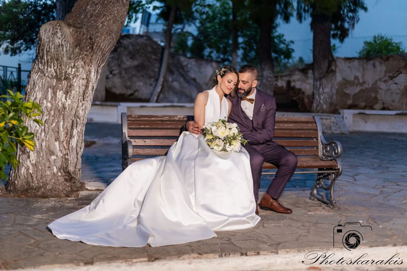 Γαμος Δημήτρη Καλλιόπη