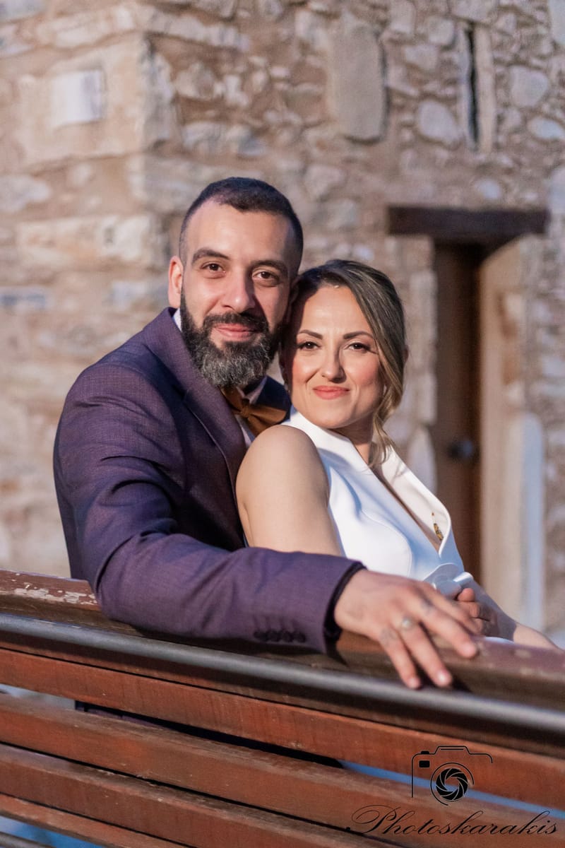 Γαμος Δημήτρη Καλλιόπη