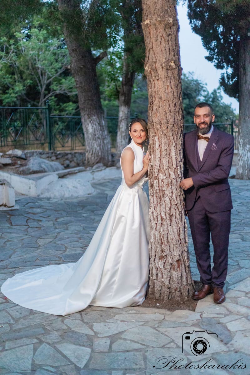 Γαμος Δημήτρη Καλλιόπη