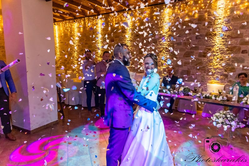 Γαμος Δημήτρη Καλλιόπη