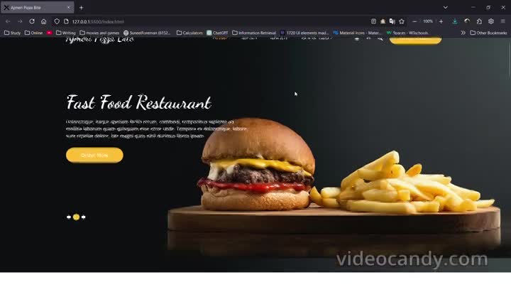  Pizza Bite Website