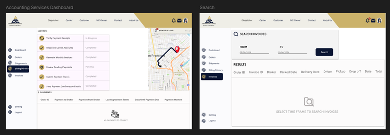 Innovative Freight Management Solutions | UI/UX Designer