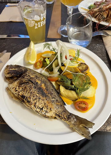 Dorade royale a la Plancha