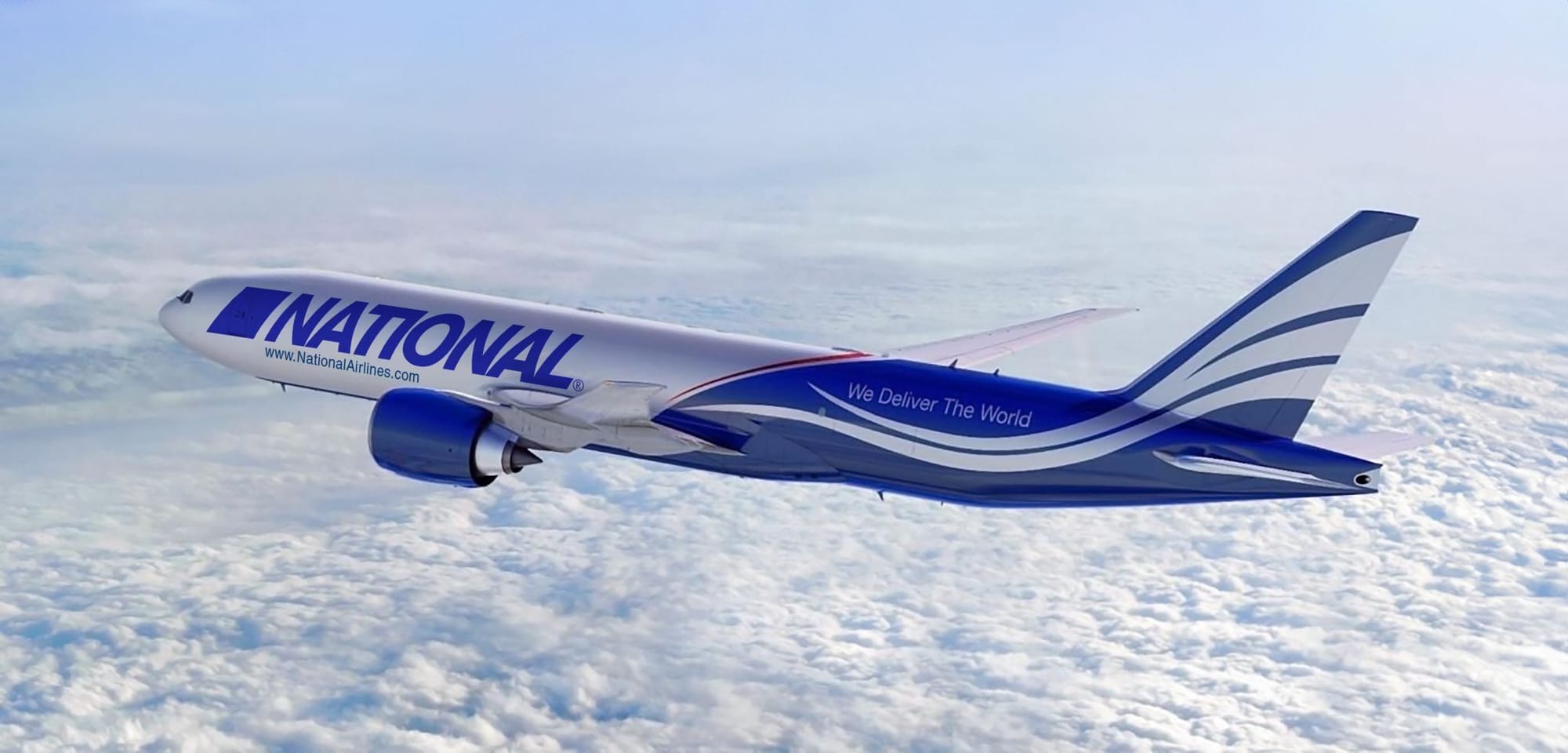 NATIONAL AIRLINES ANUNCIA UN PEDIDO DE 4 BOEING 777F DURANTE EL SALÓN AERONÁUTICO DE FARNBOROUGHT