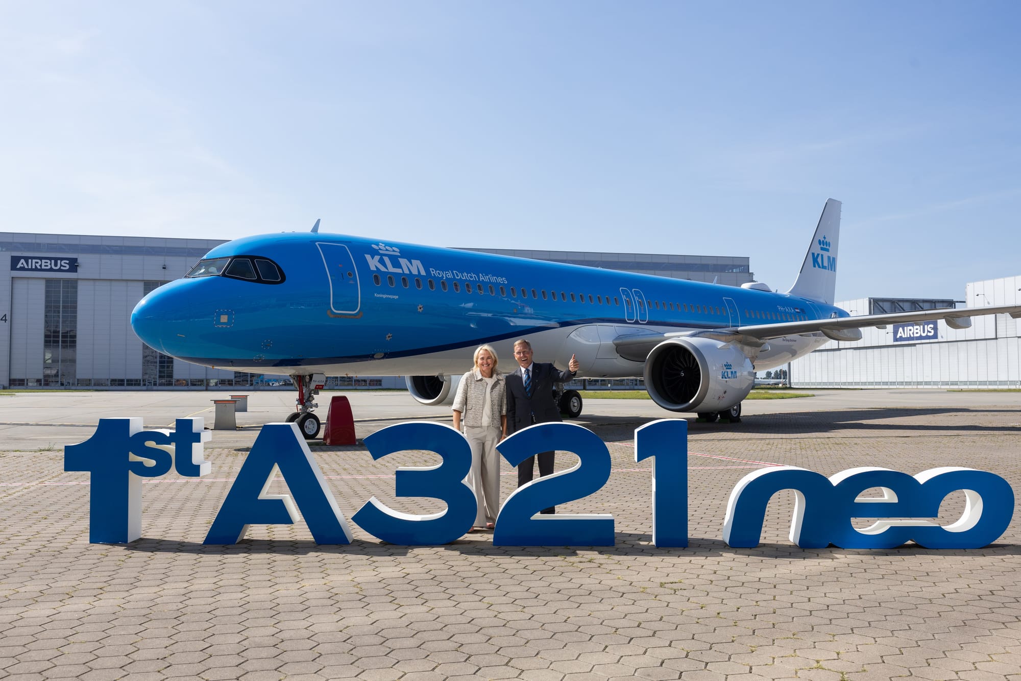 KLM RECIBE SU PRIMER A321NEO