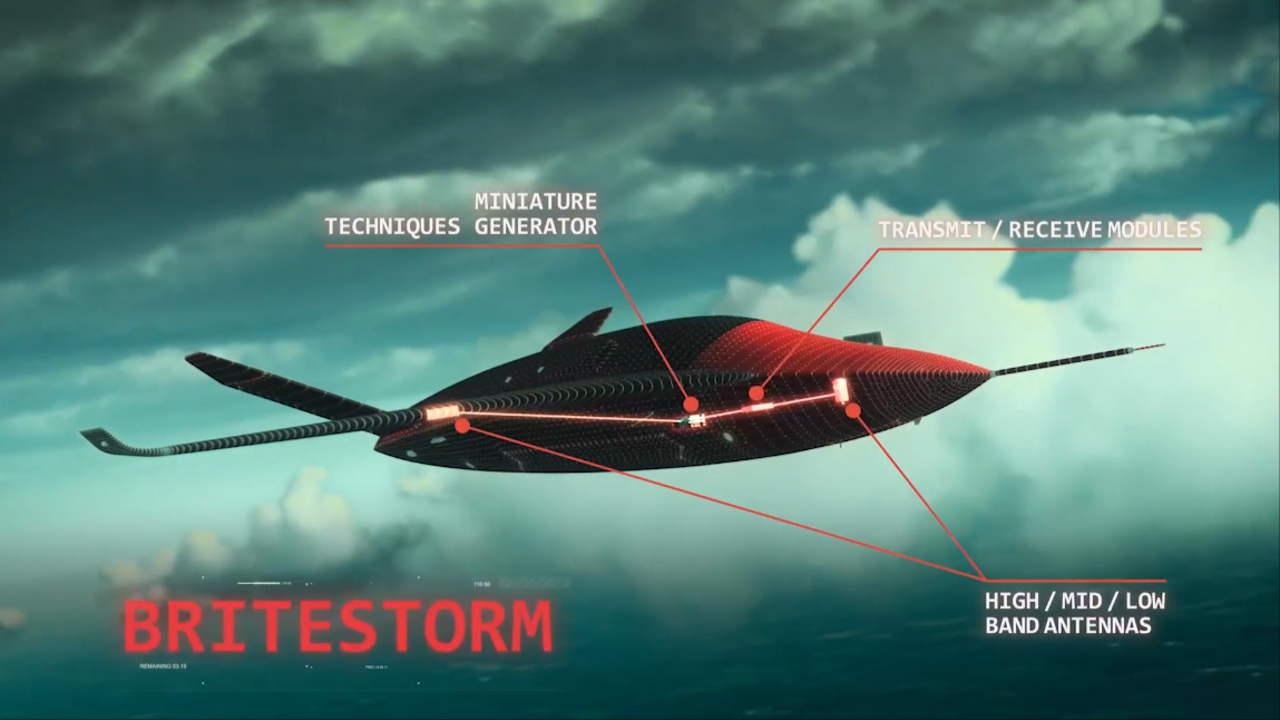 LEONARDO DESVELA LAS CAPACIDADES DEL BRITESTORM